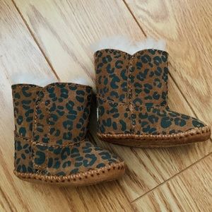 Baby cheetah UGG boots